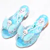 Pantuflas Aisha para niños, zapatos de princesa para niñas, nuevos de verano para exteriores, antideslizantes, con pedrería para bebé, sandalias de tacón alto para niños