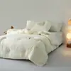 Colcha Lavável de Gaze Dupla Camada Classe A com Soja para Primavera e Outono, Simples, Ultra Macia, Respirável, Colcha para Todas as Estações, Colcha Espessa de Inverno para Outono e Inverno