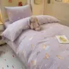 Nuevo Juego de Cama de Hilo Puff 2026 - Estilo Crema Dormitorio Estudiantil Cama Individual Juego de Tres Piezas, Adecuado para Todas las Estaciones