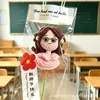 Productos terminados de ganchillo de lana hechos a mano transfronterizos para la temporada de regreso a clases y el Día del Maestro, ramos de regalo creativos para maestros en escuelas