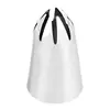 Acero Inoxidable 430 Crema Pezón Soldadura por Puntos Medio Montaje Pezón Pastel Decorativo Galletas Alimento Suplementario Frijol Disuelto Herramienta para Hornear