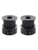 Polia de Sincronismo 3D Printer GT3 Preta s2m Largura 6mm Polia de Correia Dentada GT2-20 Dentes Furo Interno 5/8mm