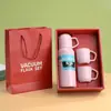 Nueva taza térmica de regalo para eventos de empresa, taza de té de acero inoxidable 304, taza de agua de recuerdo, en stock