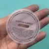 Etiqueta para vela de aromaterapia hecha a mano DIY Pegatina para vaso de vela redonda de papel de ácido sulfúrico a prueba de polvo