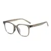 Armazón de Gafas Versátil de Moda 52 Marco Grande Retro Gafas Lisas para Mujer Versión Coreana Adelgazante Se Puede Montar con Graduación Y6627 Moderno
