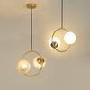 LED Moderno Simples Restaurante Bar Lustre Nordic Home Lustre Loja de Roupas Caixa Lâmpada Novas Lâmpadas