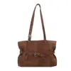Bolsa de Mão para Trajeto Transfronteiriço de Nicho Feminina 2026 Nova Moda Estilo Coreano Bolsa Transversal Bolsa Tote Grande Capacidade para Trajeto