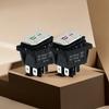 Interruptor basculante estanco Kcd4 de acero inoxidable, dos velocidades, cuatro patas unidas, tipo barco, con luz 16A250V/12V30A