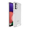 Funda para Samsung A13 con diseño de carcasa espacial, transparente, con cuatro esquinas, anticaídas, suave TPU + PC, 2 en 1, protectora