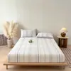 2026 Novo Modelo 100% Algodão Fio 60 Jacquard Lavado Série de Lençol de Elástico Individual 120*200cm Lençol de Elástico Individual Alice-Jiao