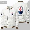 Chaqueta deportiva de primavera y otoño 2023 para hombre, fina, de comercio exterior, talla europea, con cremallera, color liso, con etiqueta de coche, informal, para exteriores