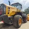 Exportado para a África, pá carregadeira de rodas SDLG956L usada de Shandong Lingong, empilhadeira de 5 toneladas