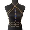 Bambú como ropa fuente transfronteriza de accesorios de chica hot europea y americana fiesta de club moda cadena para el cuerpo DL0023