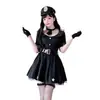 Disfraz de Halloween Disfraz de Adulto Cosplay Uniforme de Policía Mujer Uniforme de Azafata de Discoteca Uniforme de Marina Vestido de Policía
