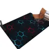 Alfombra para Habitación de E-Sports Transfronteriza de Terciopelo de Cristal Estilo Tecnología 3D Alfombra para Sala de Estar Alfombra para Suelo de Silla Giratoria de Dormitorio Alfombra Insonorizada y Resistente a Manchas