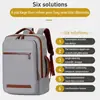 Nueva mochila cruzada multifuncional para laptop para mujer, bolsa casual de gran capacidad para viajes y uso diario
