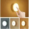 Luz de Noturna de Indução Infravermelha para Corpo Humano Transfronteiriça LED Recarregável Magnética Sem Fio Luz para Gabinete de Cozinha Entrada