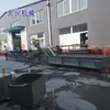 Máquina de cocción y escaldado de cangrejos máquina de cocción de frecuencia variable continua comercial equipo de pre-cocción y escaldado de mariscos