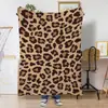 Manta de Franela con Manchas Blancas y Negras Impresión Digital a una Cara Personalización por Imagen Descanso para Almorzar Dormitorio Estudiantil Oficina Manta para Aire Acondicionado