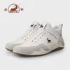 Tênis de Cano Alto Gorilla Masculino 2026 Novos Sapatos Esportivos Casuais de Inverno para Homem Populares de Couro Genuíno Versáteis Tendência para Homem