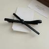 Moda Simples Couro Bow Hairpin Feminino Luz Luxo Elegante Franja Clipe Lateral Acessórios de Cabelo Quebrado de Alta Qualidade