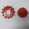 Placa de cobertura do impulsor de pequena máquina de flotação de laboratório, acessórios de rotor e estator de alta resistência ao desgaste, produtos de borracha