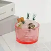 Piedra de Aromaterapia, Decoración de Cristal Natural, Portavelas de Vidrio, Adorno de Piedra de Cristal Difusor de Alta Gama para el Hogar