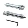Adequado para Motocicletas Kawasaki Zx600 Ninja de 1987 - 1997, Pedaleiras Dianteiras e Traseiras