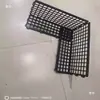 Guarda-corpo de plástico supermercado loja de frutas cerca de frutas e vegetais prateleira espessada divisória de prateleira placa divisória espessada preta cabeceira