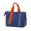Nueva Bolsa Aislante Simple Engrosada PU Impermeable Bolsa de Almuerzo Moderna de Gran Capacidad Estudiante Oficina Estudiante Bolsa de Almuerzo con Comida