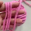 Corda Colorida de 5mm de Diâmetro 10 Metros/Lote Fio Torcido Decorativo para Trançado Manual DIY Pode