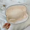 Bolsa de almacenamiento semicircular de cachorro de dibujos animados para ropa interior, bolsa de almacenamiento de ropa interior portátil para regreso a clases, bolsa de almacenamiento de ropa interior tres en uno para viajes