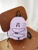 Mochila pequeña exterior fluorescente vibrante estilo japonés, mochila a juego para parejas de colores dopamina frescos en bloques de color para senderismo y montañismo