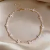 ¡Soda de Sal Marina! Collar de Estrella de Mar con Conchas y Cuentas de Cristal, Cadena Clavicular de Lujo Ligero de Nicho, Collar Estilo Vacaciones en la Playa para Mujeres