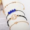 Europa y Estados Unidos joyería transfronteriza nuevo mapa de amor cuentas pulsera pulsera pulsera de mujer decoración de cuatro piezas al por mayor