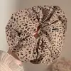 Goma de Pelo Oversize de Zhao Lusi para Mujer, Lazo de Pelo Retro de Gama Alta para Otoño e Invierno, Cuerda para el Pelo Floral de Estilo Perezoso