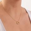 Collar con colgante geométrico de triángulo hueco de plata esterlina S925 de Beiana para mujer, joyería ligera, de lujo, sencilla y combinable.