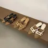 Primer Encuentro con las Sandalias Planas de Tira Fina Estilo Resort Coreano para Mujer, Pantuflas Versátiles Retro de Verano con Diseño de Tira Fina y Punta Abierta