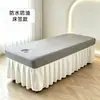 Sábanas impermeables, a prueba de aceite y suciedad para salones de belleza y cuidado de la piel, cojines de masaje engrosados, amigables con la piel, transpirables, con agujeros