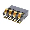 Conector de batería de 4 pines, espaciado 2.0PH, altura 3.7, portabatería de resorte BC-1-434, base de carga extraíble