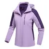 Novo Conjunto de Jaquetas Três em Um para Exterior 0,05kg Peça para Homens e Mulheres, Jaquetas Casuais Soltas para Exterior para Inverno