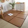 Esterilla de Ratán Simple Japonesa Uso en Casa de Verano Cobertura Total Estera de Piso Empalmada Resistente a la Suciedad Resistente al Desgaste Fácil de Limpiar Esterilla Refrigerante Fabricante Venta al por Mayor