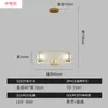 Lámpara de araña para restaurante transfronterizo, luz de anillo circular de lujo ligero, lámpara colgante de cristal personalizada para sala de estar, recepción de hotel, vestíbulo, modelo nuevo 2026