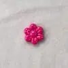 Color sólido Serie de color crema UV girasol colorido DIY acrílico hecho a mano funda para teléfono pulsera hilo de cuentas accesorios de joyería