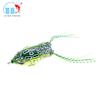 Venta al por mayor de fábrica simulación rana Lei cebo Luya pez negro matar 6cm/8.6g simulación Lei Qiang rana Lei Luya cebo falso