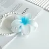 Novo Prendedor de Rabo de Cavalo Flor de Plumeria Cor de Primavera Bauhinia Transfronteiriço com Grande Volume de Cabelo na Parte de Trás da Cabeça