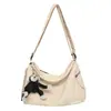 2026 Bolso de Hombro de Moda Nuevo y Tendencia, Unisex Casual Gran Capacidad Estilo Coreano Bolso Cruzado Sencillo para Pareja