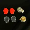 Accesorios para Clip de Oreja Almohadilla Transparente Ecológica para Clip de Oreja Clip de Oreja Ovalado Almohadilla Ant Dolor Sin Agujeros en las Orejas Clip de Oreja para Niños Almohadilla Antideslizante para Oreja