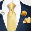 Venta Caliente Transfronteriza para Hombre Negocios Gama Alta Corbata Formal de Bolsillo para Negocios Set de Corbata 8cm Grande Suministro Listo