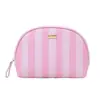 Bolsa de Cosméticos Grande Capacidade Bolsa de Armazenamento com Divisórias Listrada Macaron Bolsa de Viagem Bolsa de Higiene Pessoal Portátil Customização para Comércio Exterior Venda por Atacado